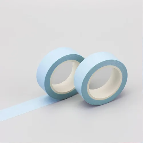 Miniatura 7 de NatSumeBasics 3 Cintas Washi Azul Claro Lisas Cinta Adhesiva Decorativa para Enmascarar, 32 Pies Cintas Autoadhesivas para Embalaje Decoración