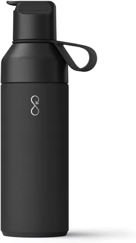 Miniatura 10 de Ocean Bottle Go - Botella de agua de acero inoxidable de 17 onzas, reutilizable y sostenible, mantiene las bebidas frías y calientes, regalo