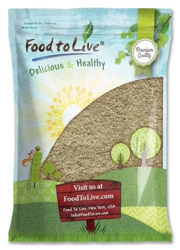 Miniatura 7 de Food to Live Arroz integral de grano largo, 1 libra, grano entero, crudo, sin pulir, kosher, arroz vegano. Flavor de nuez, textura masticable.