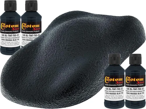 Miniatura 2 de Revestimiento personalizado de 300 ml (color negro metálico) de Urethane Tint concentrado para tintar camión cama revestimiento – Proporcionado