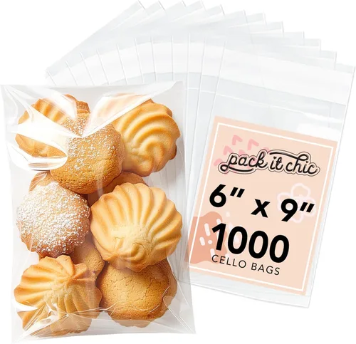 Miniatura 13 de Pack It Chic - Bolsas de celofán resellables transparentes de 10 x 13 pulgadas (paquete de 1000) - Se adapta a impresiones, fotos, documentos de 10