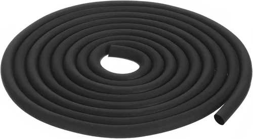Miniatura 37 de uxcell Tira de sellado de goma de espuma, 0.197 in (13/64 pulgadas) de diámetro, 23.0 ft (22.96 pies) de caucho EPDM redondo largo para juntas