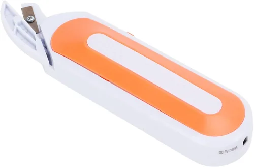 Miniatura 9 de Tijeras eléctricas inalámbricas Mini Blis Abs cuchillas de metal Fuente de alimentación dual Portátil Pequeño Soportes Cortadores Tijeras Tijeras