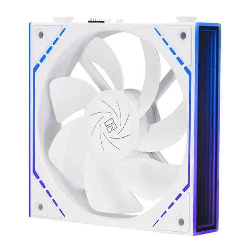 Miniatura 8 de Thermalright TL-M12QR - Ventiladores de caja inversa de 4.724 in, 1500 RPM, 47.6 CFM, 1 paquete Flujo de aire inverso, cadena margarita PWM/ARGB