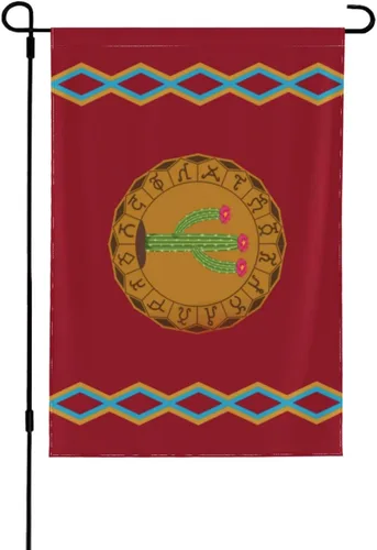 Panteera Wayuu - Bandera de jardín de 12.5 x 18 pulgadas, banderas de jardín de doble cara para el hogar, césped, decoración al aire libre, bandera