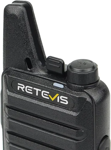 Miniatura 18 de Retevis RT22 Walkie Talkies Mini, radio bidireccional recargable de largo alcance, radio de 2 vías pequeña, VOX portátil, para negocios, negocios