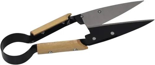 Miniatura 3 de Tijeras de oveja de un solo arco, hoja de acero al carbono resistente de 6.1 pulgadas, tijeras de mano de 12.5 pulgadas de largo para ovejas