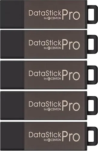 Miniatura 10 de DataStick Pro de Centon de 64 GB, paquete de 5, memoria flash USB 2.0 para almacenamiento y copia de seguridad