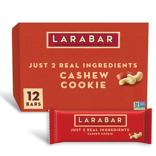 Miniatura 7 de Larabar Galletas de anacardo, barras de frutas y nueces, sin gluten y veganas, 10.2 onzas, 6