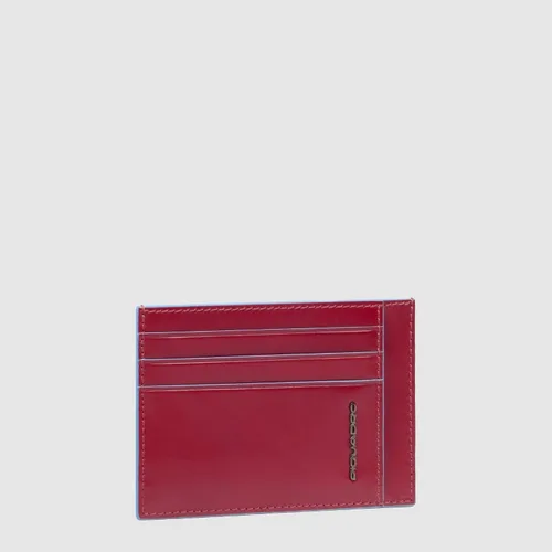 Miniatura 2 de Piquadro Estuche para tarjetas de crédito para hombre, impresión, talla única, Rojo -, Estuche para tarjetas de crédito