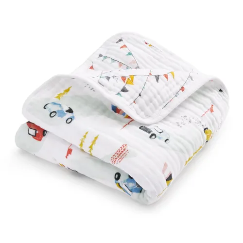 Miniatura 29 de aden + anais Essentials Manta de Ensueño, Mantas de Muselina para Bebé para Niñas y Niños, Manta Ligera Ideal para Recién Nacidos en Guardería