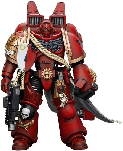 Miniatura 17 de JOYTOY 1/18 Warhammer 40,000 Figura de acción Black Templars The Emperors Champion Rolantus Collection