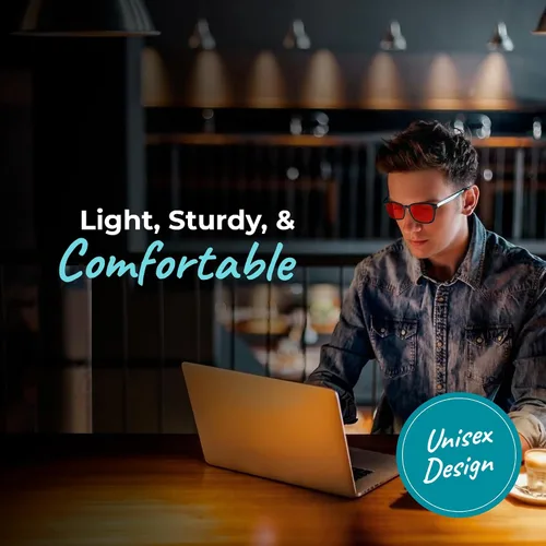 Miniatura 5 de Sleep ZM Blue Light Blocking & Light Sensitivity Glasses - 8 Lens Types for Comfort, Relaxation, Sleep & Relief