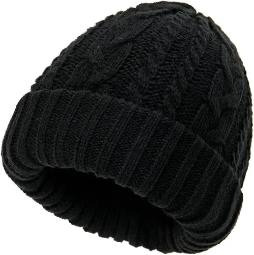 Miniatura 2 de Bufanda y sombrero infinito para invierno, calentador de cuello de doble capa, forro polar, bufandas circulares
