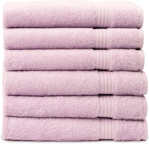 Miniatura 50 de TowelSelections Toallas suaves y absorbentes de algodón para baño, hotel, ducha, spa, gimnasio, toalla de baño, toalla de mano, 2 paños de baño