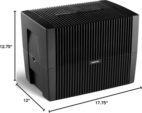 Miniatura 3 de Venta LW45 Original Humidificador Negro - Humidificador evaporativo sin filtro para espacios de hasta 600 pies cuadrados