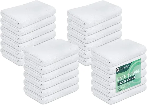 Miniatura 15 de Paquete de 6 toallas de baño negras (paquete de 6, 30 pulgadas de ancho x 60 pulgadas de largo, 30 pulgadas de ancho x 60 pulgadas de largo), toalla