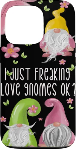 Miniatura 10 de Funda de gnomo floral de primavera para mujeres y niñas, lindo diseño de gnomos de verano para iPhone 17