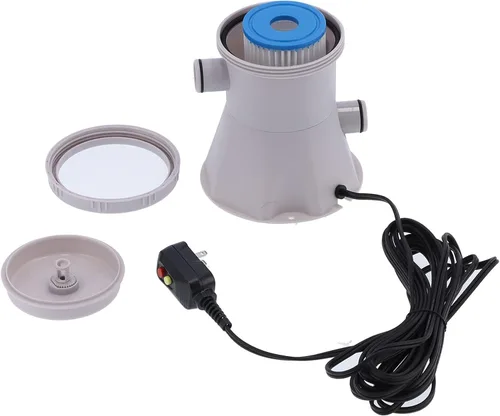 Miniatura 5 de YWBL-WH Bomba de filtro transparente, Bomba de filtro Filtro transparente Cartucho de bomba de filtro de piscina Bomba de filtro de piscina sobre