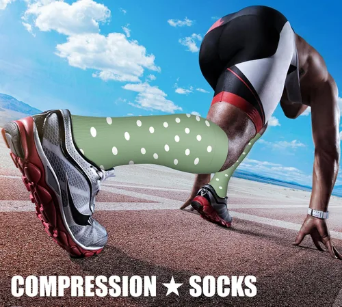 Miniatura 163 de CHARMKING - Calcetines de compresión para mujeres y hombres (3 pares), 15-20 mm Hg, el mejor apoyo para atletismo, running o ciclismo, mejora