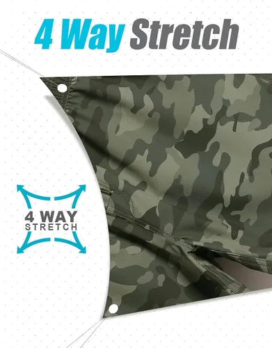 Miniatura 3 de maamgic Mens Boys 80s 90s Vintage 4 Way Stretch Swim Trunks with Mesh Lining Quick Dry Swim Suits Board Shorts