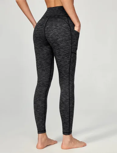 Miniatura 4 de Ewedoos - Pantalones deportivos de yoga para mujer con bolsillos leggings con bolsillos, de tiro alto, con control de abdomen, que no transparentan