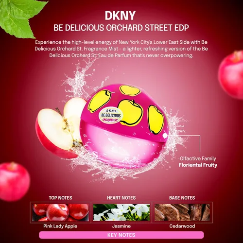 Miniatura 4 de DKNY Be Delicious Orchard St. Eau de Parfum Perfume Spray para mujer