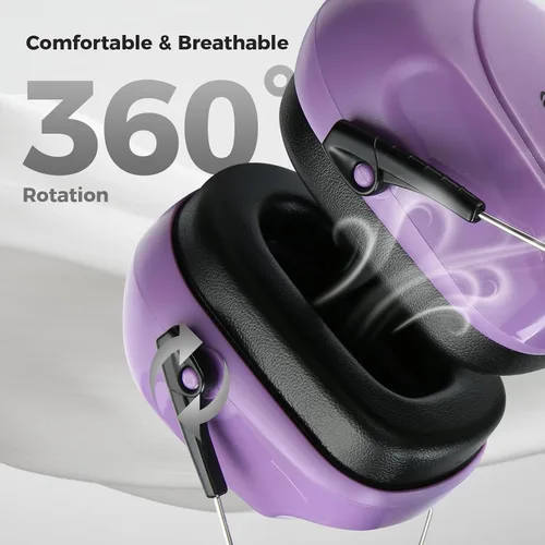 Miniatura 54 de ProCase NRR 28dB Noise Reduction Ear Muffs, Foldable Adjustable Noise Cancelling Headphones