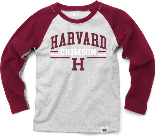 Miniatura 4 de Wes and Willy NCAA playera raglán de manga larga para niños