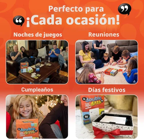 Miniatura 6 de Juego de inspiración Double Ditto, juego de mesa para fiesta familiar
