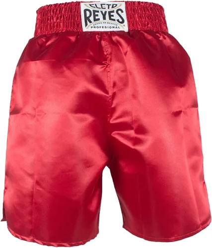 Miniatura 3 de CLETO REYES Calzoncillos de boxeo para hombre, Blanco con tiras verdes y rojas