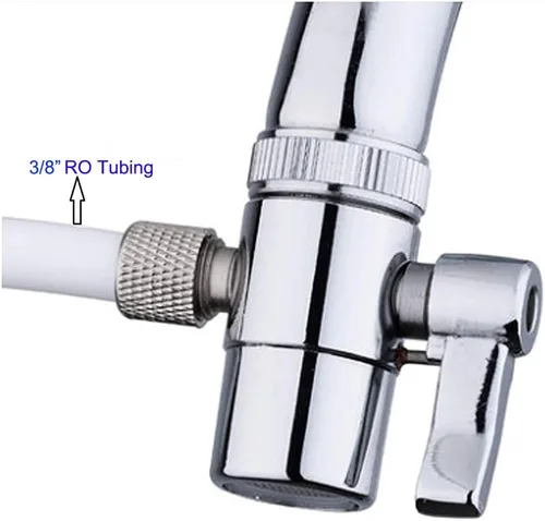 Miniatura 5 de Válvula desviadora de grifo con rosca hembra aireador M22, adaptador de grifo para tubería, conector de grifo para desviación de agua, grifo