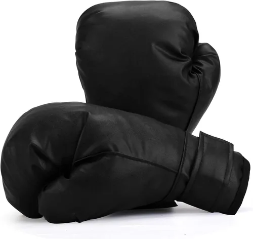 Miniatura 7 de 2 pares de guantes de boxeo para hombres y mujeres, guantes de entrenamiento de boxeo adecuados para principiantes y niños, juego profesional