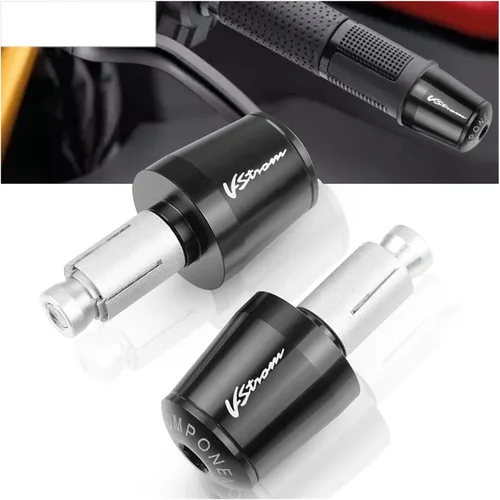 Miniatura 3 de Tapón para manillar de motocicleta VSTROM para Suzuki Vstrom V-Strom DL 1050 1000 650 250 1000XT 1050XT DL1050 DL650 DL250 extremo del mango