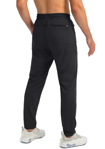 Miniatura 3 de G Gradual Men's Sweatpants with Zipper Pockets Tapered Joggers for Men Athletic Pants for Workout, Jogging, Running