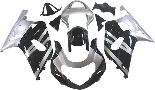 Miniatura 10 de Kit de carenado de inyección azul, negro y blanco para Suzuki GSXR600 GSX750 2006 2007 GSXR 600 GSX-R750 06 07 ABS Carenado de plástico completo