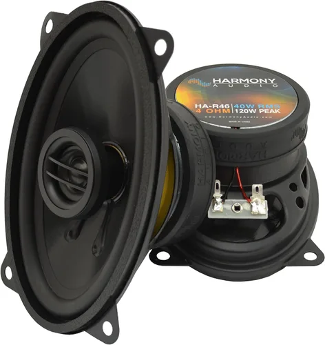 Miniatura 4 de Harmony Audio R46 Compatible con Chevy CK Truck (Tamaño Completo) 88-94 Serie Rhythm Estéreo de Coche 4x6 Reemplazo de 120W Altavoces, A400.4