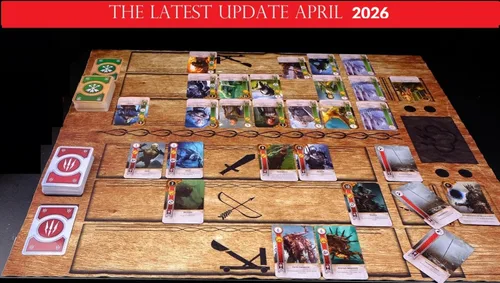 Miniatura 4 de Cartas Gwent (5 mazos, 527 cartas con 12 cartas de regla). Regalo para Navidad Total de 527 cartas más tapete de juego, mapa.