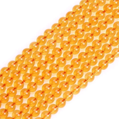 Cuentas sueltas, gemas de ágata redondas facetadas naturales para realizar joyería a mano en grandes cantidades, bricolaje. Una tira: 15 pulgadas,