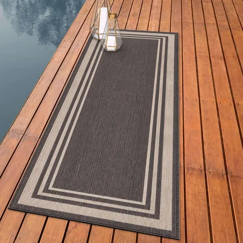 Miniatura 82 de Keen Home Design Alfombra para Terraza al Aire Libre - 5x8 Lavable para Interior/Exterior para Patio, Cocina, Balcón, Playa, Jardín, Terraza y Trend