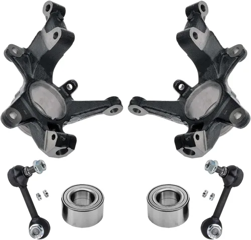 Miniatura 54 de Detroit Axle - Conjunto de manguetas de dirección delanteras de 2 piezas para Hyundai Accent 06-11, 2 manguetas de dirección y conjunto de buje