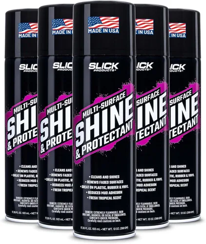 Miniatura 11 de Slick Products - Capa protectora Shine & Protectant para plásticos, vinilo, goma, fibra de vidrio y más