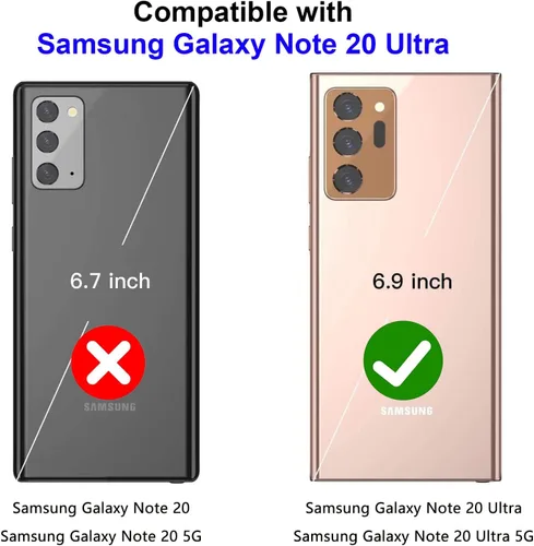 Miniatura 2 de Funda de grado militar para Samsung Galaxy Note 20 Ultra Galaxy Note 20 Ultra 5G, funda de metal giratorio con soporte de soporte, funda resistente