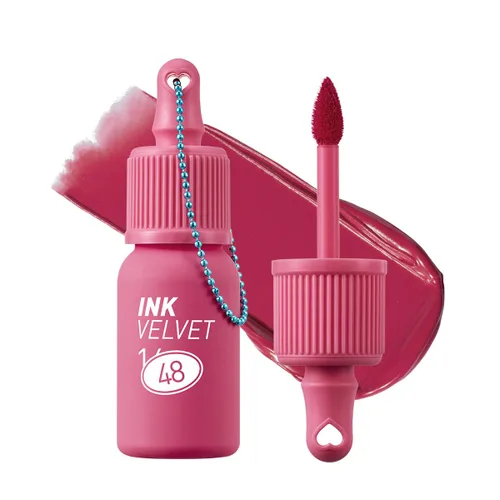 Miniatura 35 de Peripera Ink Airy Velvet - Tinte labial de alta pigmentación, ligero, suave, hidratante (030 WAKE UP CHERRY)