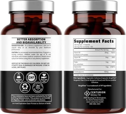 Miniatura 2 de Number One Nutrition Multivitamínico metilado para mujeres y hombres, multivitaminas diarias naturales con folato, vitamina B12, vitamina B2 y B6