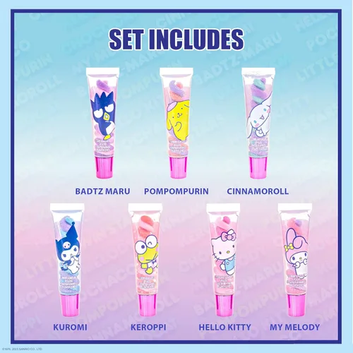 Miniatura 3 de Townley Girl Disney Princess - Brillo de labios de 7 piezas, recuerdos de fiesta para niñas, juego de labios para niñas, perfecto para regalos