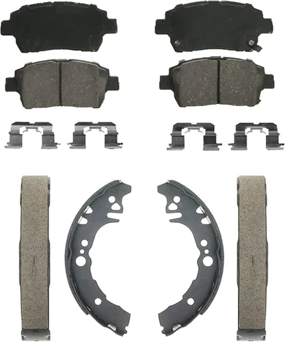 Miniatura 77 de Detroit Axle - Pastillas de freno traseras para Mercedes-Benz C230 C240 C280 C320 C350 CLK320 CLK350 CLK430 E300 E320 E420 E430 SLK350, pastillas