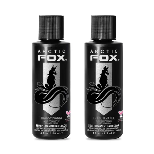 Miniatura 55 de ARCTIC FOX - Tinte de color semipermanente para cabello vegano y libre de crueldad, color amarillo intenso (4 onzas líquidas, Cosmic Sunshine)