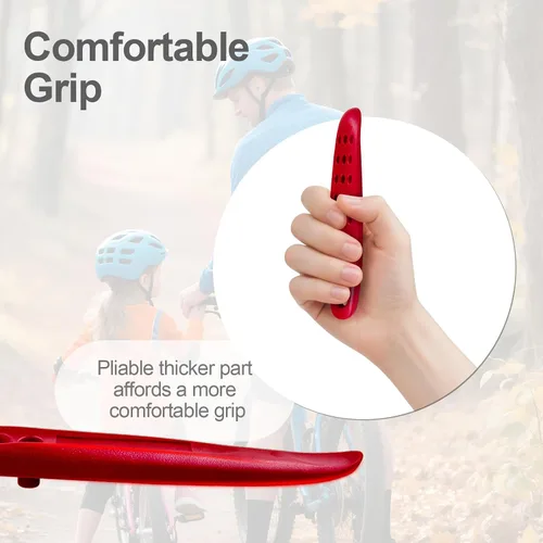 Miniatura 3 de Prutomr Palancas de neumáticos de bicicleta ultra fuertes, 2 juegos de reparación de neumáticos de bicicleta, juego de cucharas de plástico