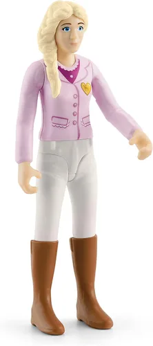 Miniatura 5 de Schleich Horse Club - Juego de 95 piezas Sofia's Secret Camper con balcón extraíble en la azotea - Incluye figuras de cámper, caballo y jinete